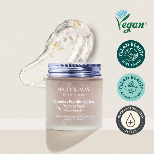 Mary & May Vegan Calendula Peptide Ageless Sleeping Mask 110g