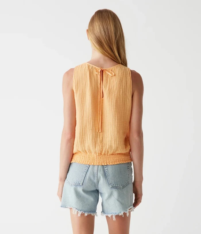 michael stars janelle tie neck tank