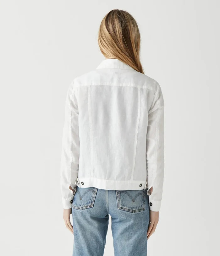 Michael Stars Jean Linen Jacket - Taryn x Philip Boutique