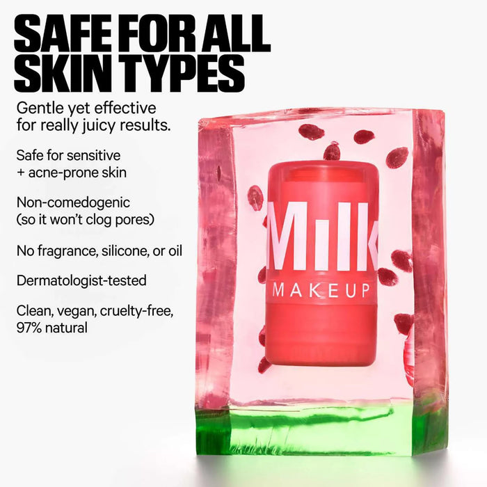MILK MAKEUP Watermelon Jelly Brightening Serum Stick with Peptides 13gm