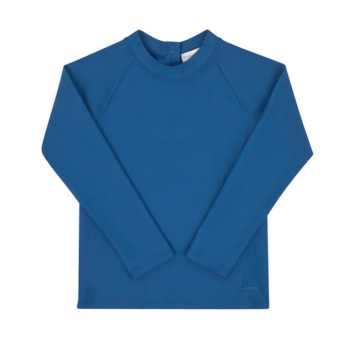 Minnow Unisex Rashguard in Oyster Blue