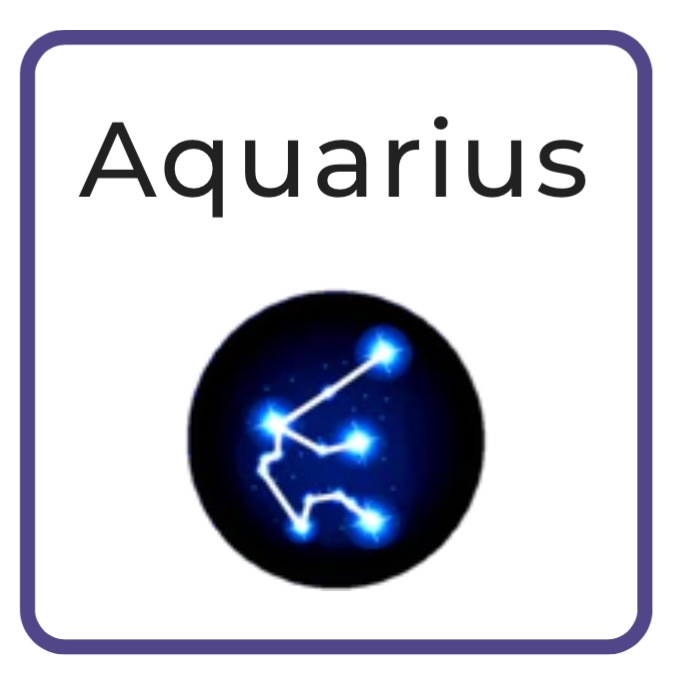 Moonglow Astral Necklace Aquarius