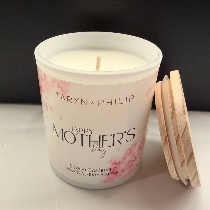 Mother's Day 8oz Candle • Cotton Cashmere