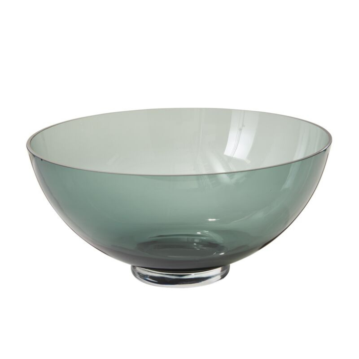 Mouth-Blown Glass Bowl