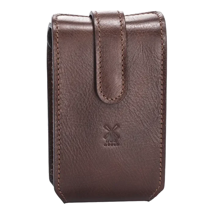 Mühle etui til barberhøvel og reisebarberkost Brun
