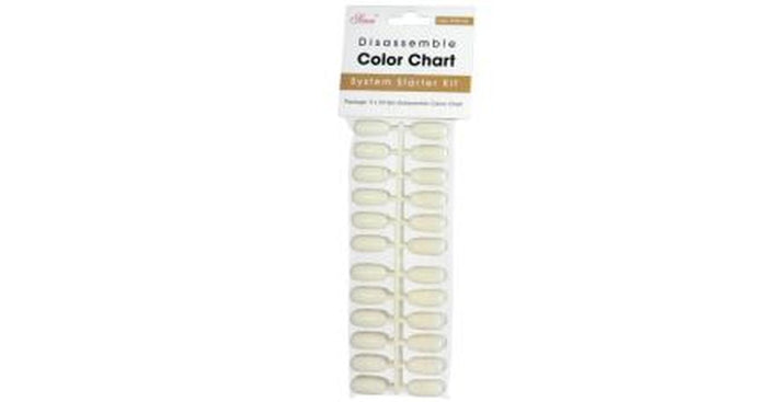 Nail Color Chart (Natural 5x24 Tips)