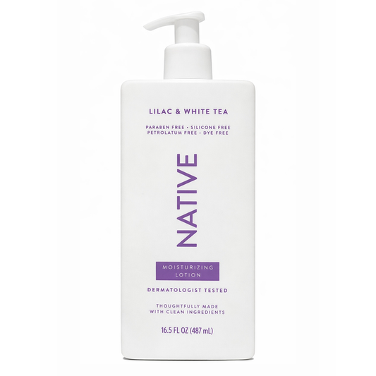 Native Body Lotion, Moisturising Soft Girl Glow - Lilac & White Tea