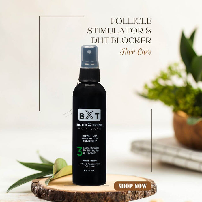 Active Ingredients in Natural DHT Blocker and Follicle Stimulator Spray