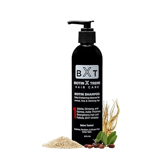 Natural Biotin Shampoo for Hair Growth & Thinning Hair: For Men & Women