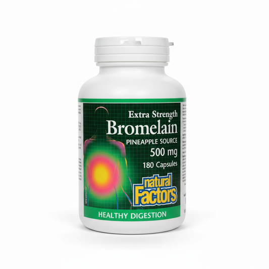 Natural Factors: Bromelain 500 mg · Extra Strength