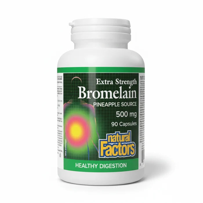 Natural Factors: Bromelain 500 mg · Extra Strength