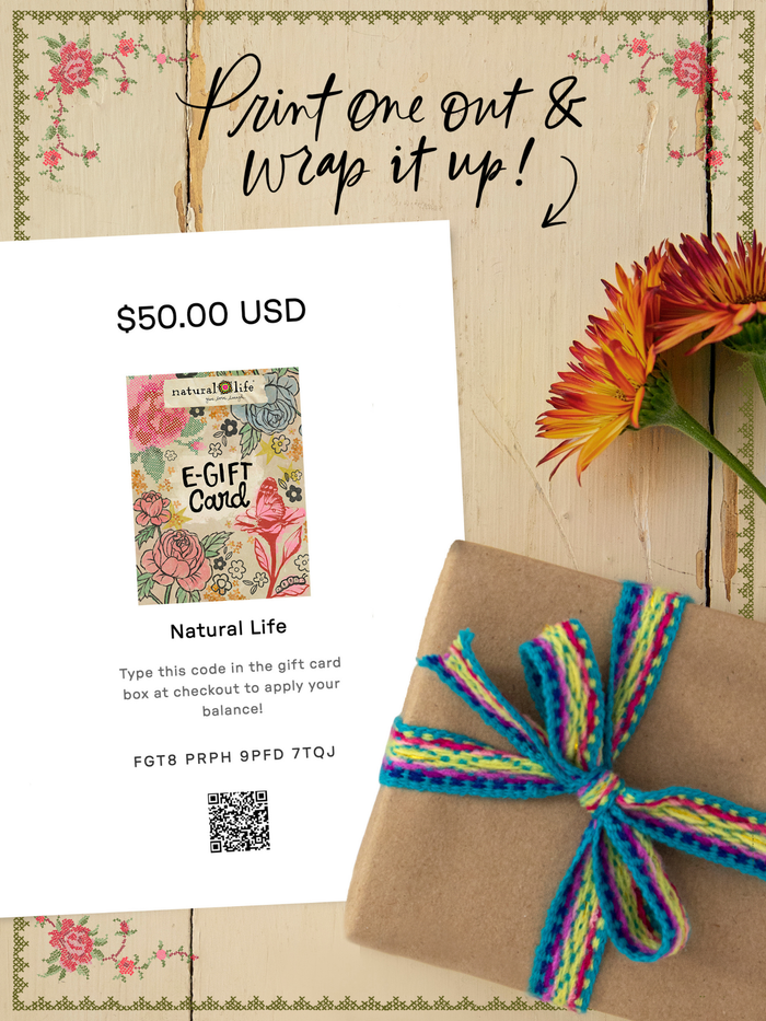 Natural Life E-Gift Card