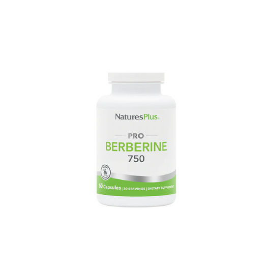 Natures Plus Pro Berberine 750mg 60 Capsules