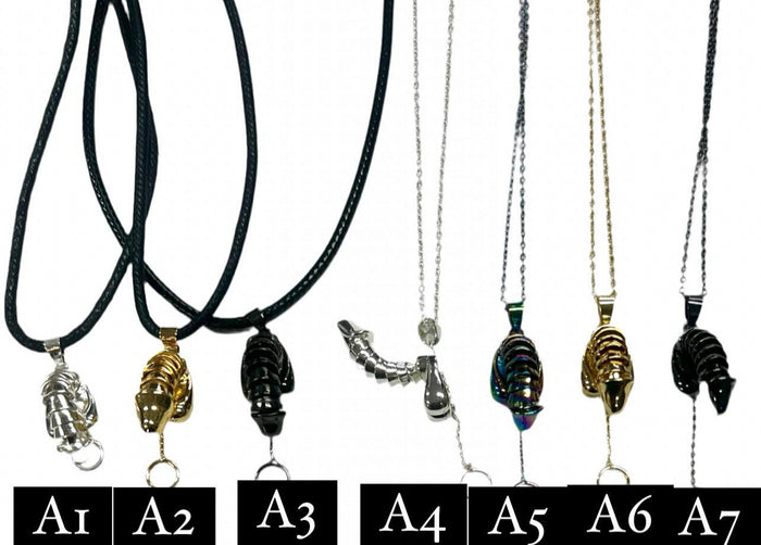 Novelty Pull Chain Pendant Necklace – Fun Statement Jewelry | Gold, Silver, Black, Rainbow