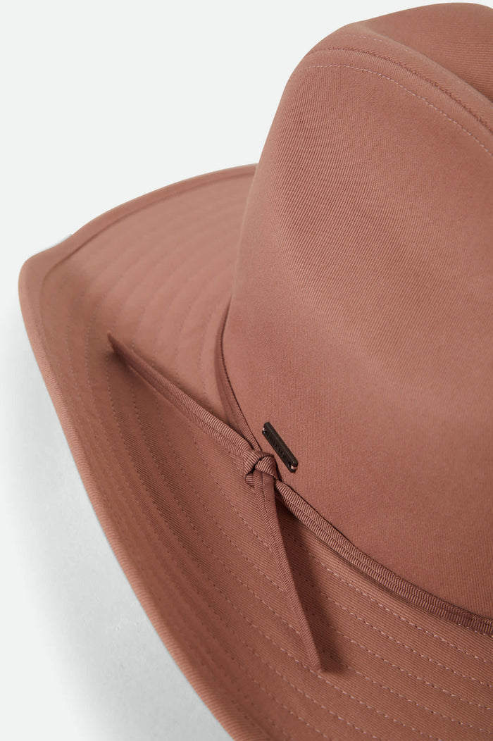 Women's Odessa Cowboy Hat in the color Italian Clay - Additional Laydown image