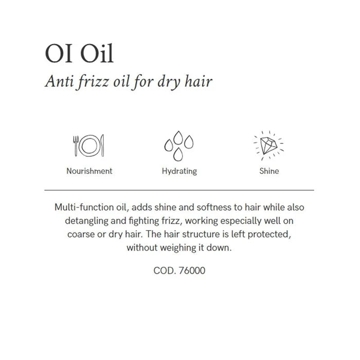 Oi  Anti Frizz Oil For Dry Hair - 135ml