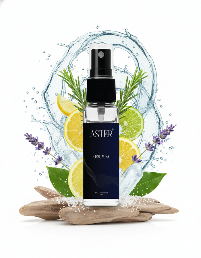 Opal Aura EDP for Men 8ml fragrance bottle
