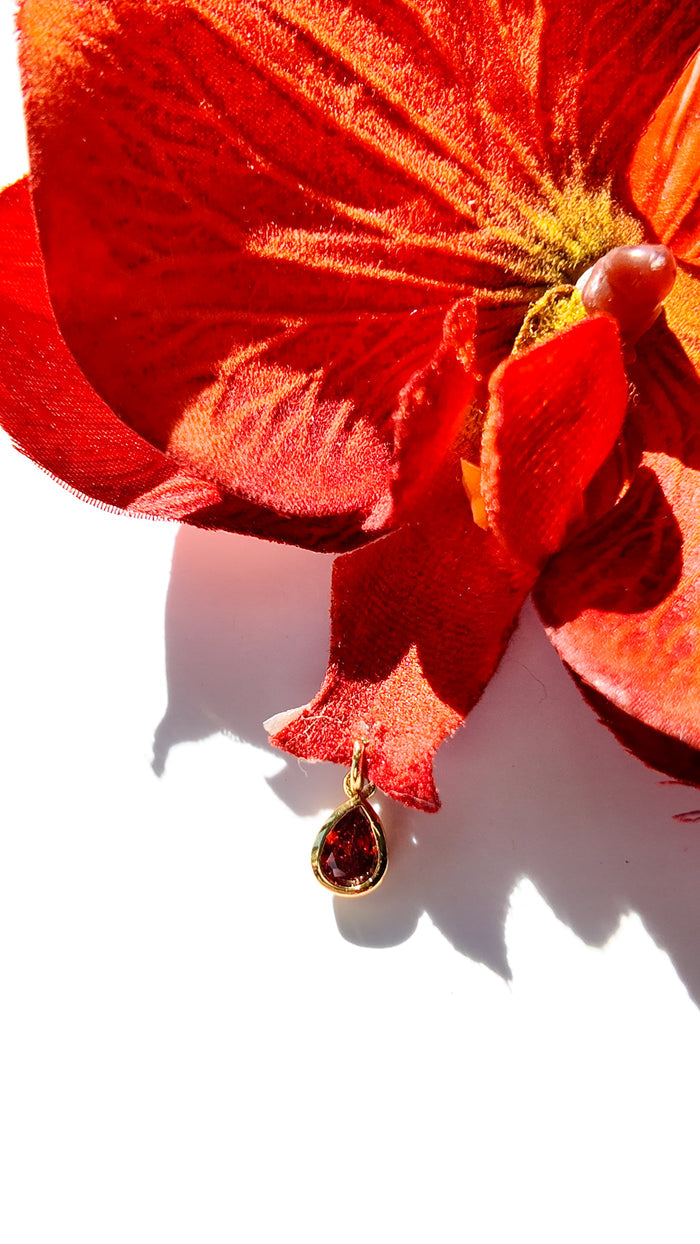Orange Orchid Chocker