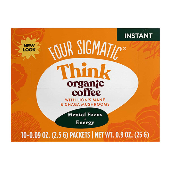 Four Sigmatic Organic Coffee with Lion's Mane & Chaga Mushrooms - Think _1