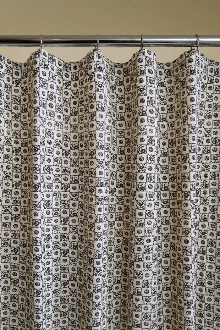 Organic Cotton Bibi Shower Curtain