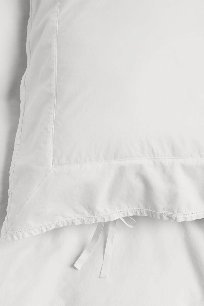 Organic Cotton Broderie Anglaise Pillow Sham | Odette