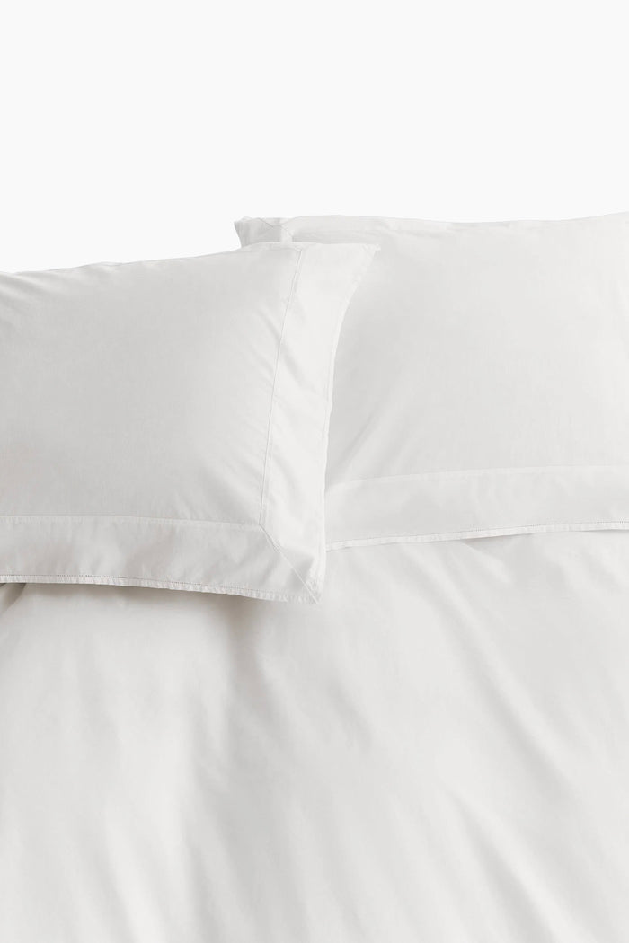 Organic Cotton Broderie Anglaise Pillow Sham | Odette