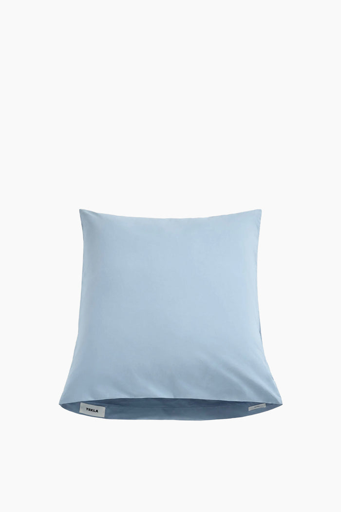 Organic Cotton Percale Sham | French Blue