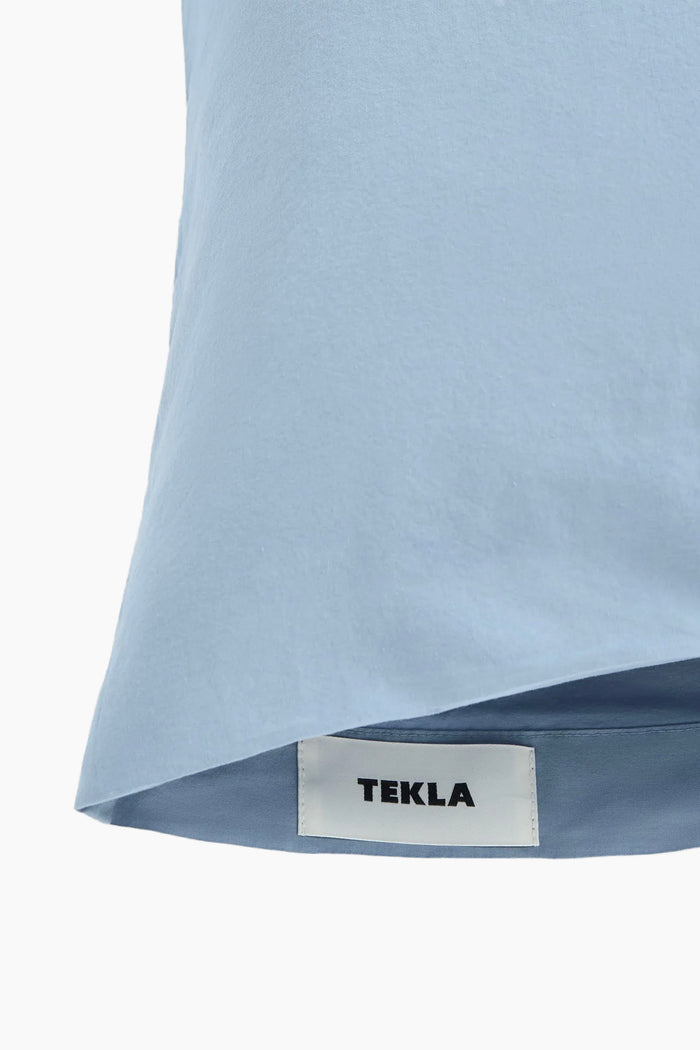 Organic Cotton Percale Sham | French Blue