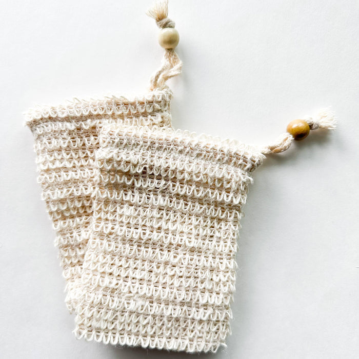 Organic Natural Handmade Sisal Soap Bags - Magnolia Lane co. Home + Garden + Gift