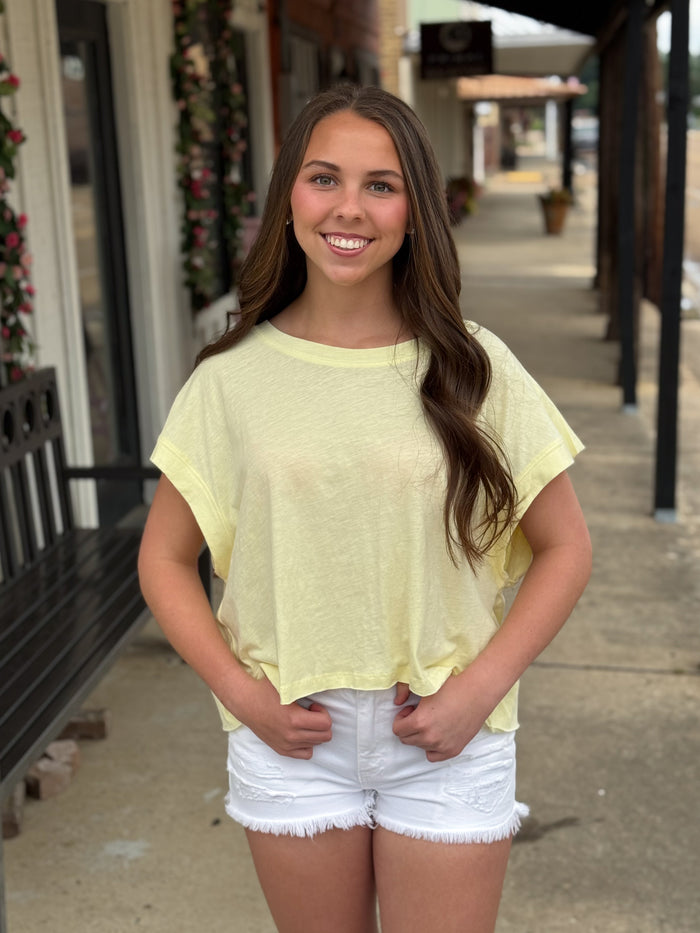 Out & About Top BUTTER