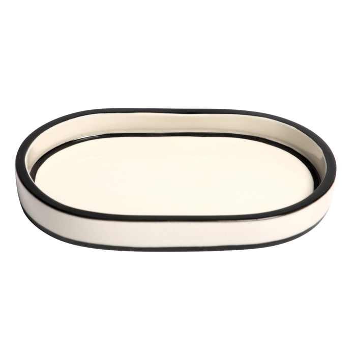 Oval Porcelain Serving Trays