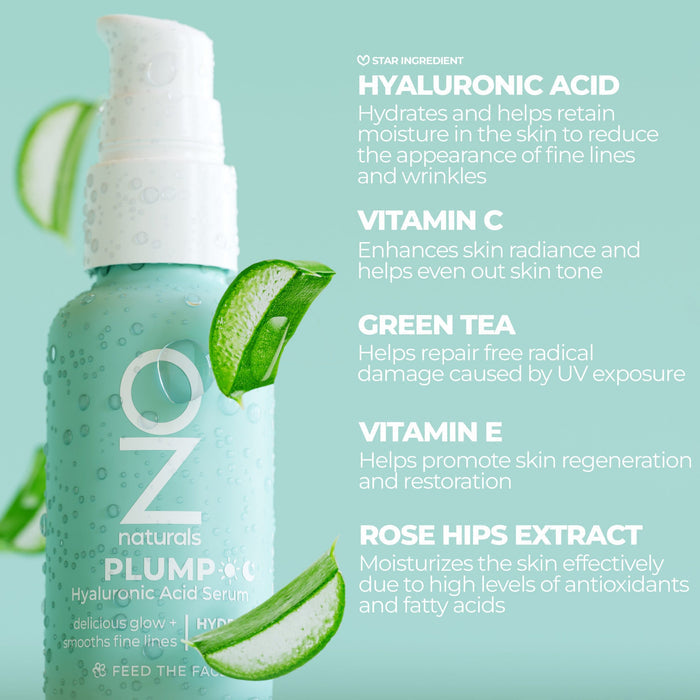 Oz Naturals Plump Hyaluronic Acid Serum 30 ML