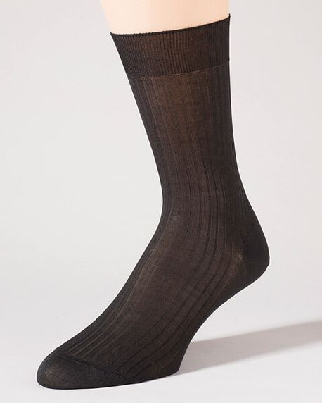 Pantherella Pure Cotton Ankle Socks - Grey - Country Collection