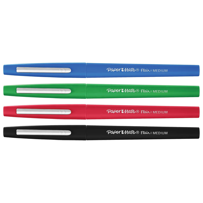 Paper Mate Flair Assorted Felt Tip Pens - 4Ct - 24 Pack