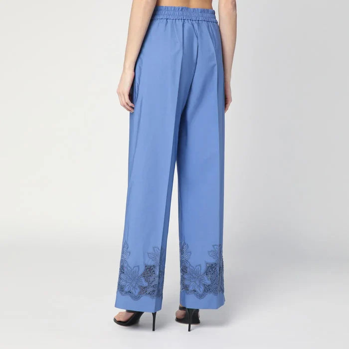 P.A.R.O.S.H. - Embroidered cotton pants Brand Pants M