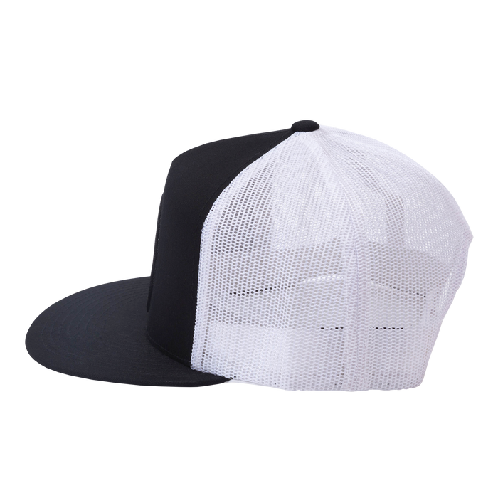 Party Crest Flat Bill Trucker Snapback