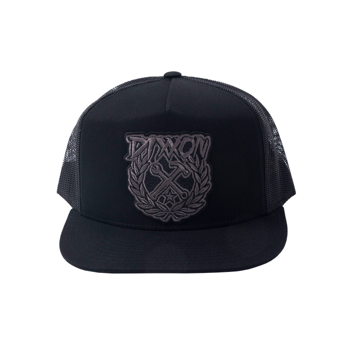 Party Crest Flat Bill Trucker Snapback