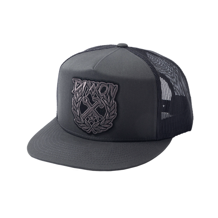 Party Crest Flat Bill Trucker Snapback
