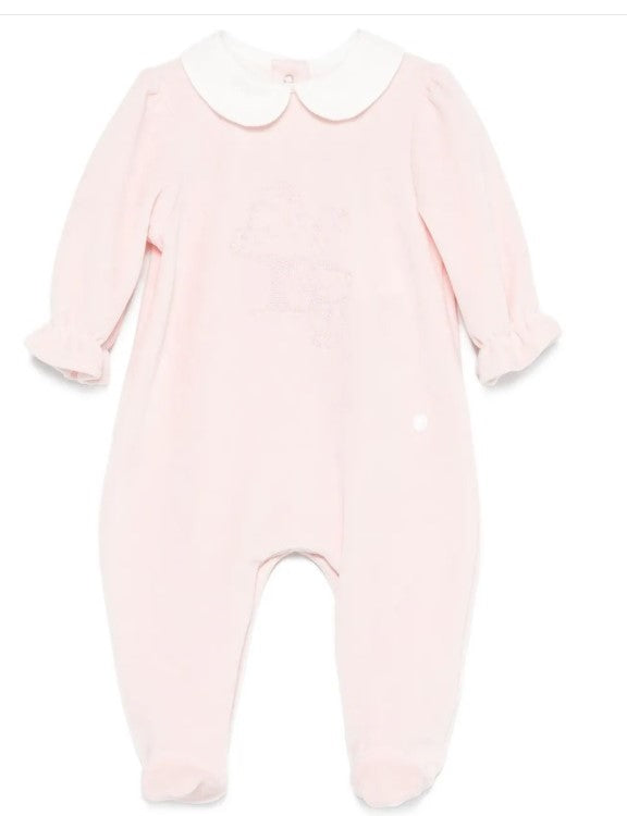 PATACHOU Pink Velvet Babygrow