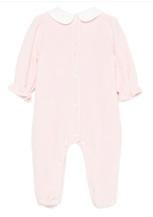 PATACHOU Pink Velvet Babygrow