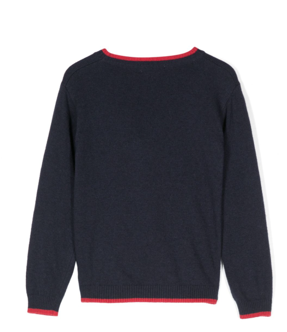PATACHOU Sled-intarsia sweater