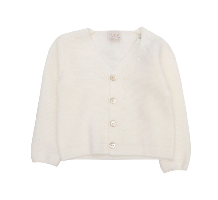 PAZ RODRIGUEZ BOY WOOL CARDIGAN