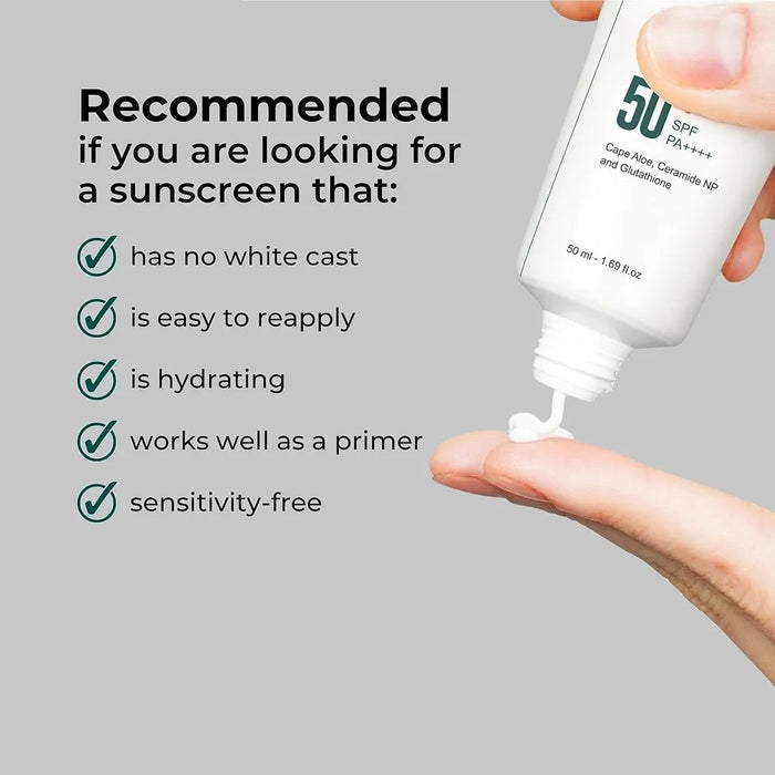 P.calm Water Barrier Sun Cream Spf 50 + PA++++ 50 ml