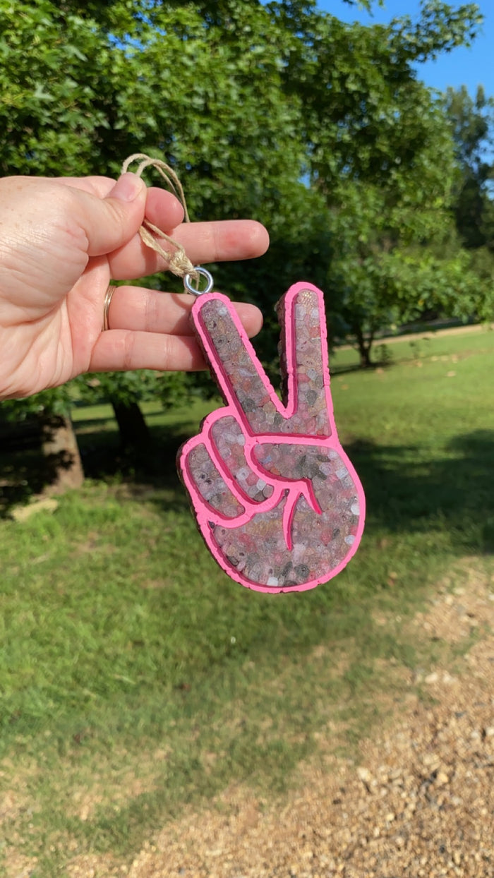 Peace Hand Freshie