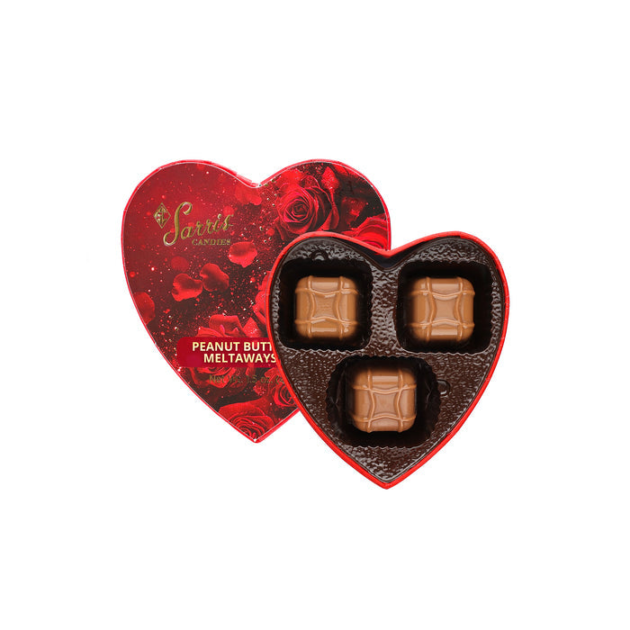 Peanut Butter Meltaway Heart