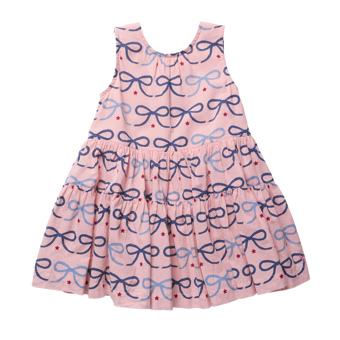 Pink Chicken Eloise Dress in Pink Bows