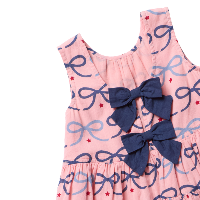 Pink Chicken Eloise Dress in Pink Bows