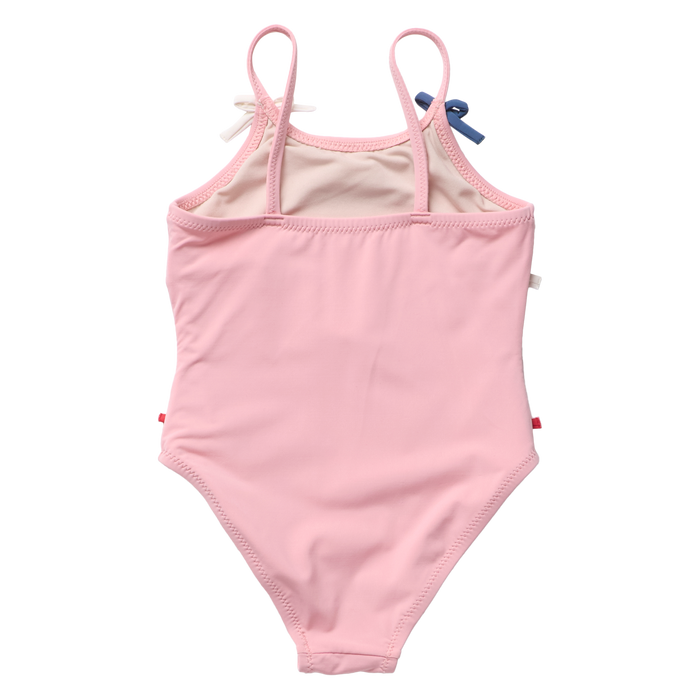 Pink Chicken Lottie Bow Swimsuit in Pink Bows
