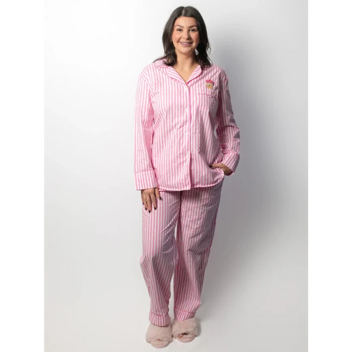 Pink Striped Pajamas
