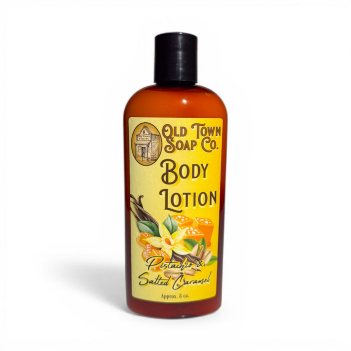 Pistachio & Salted Caramel Body Lotion - Old Town Soap Co.